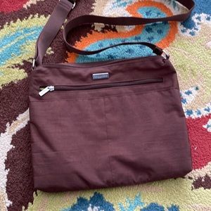Baggallini Brown Multi Compartment Crossbody Bag